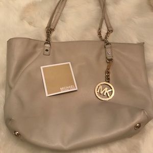 Michael Kors Tan Leather Bag
